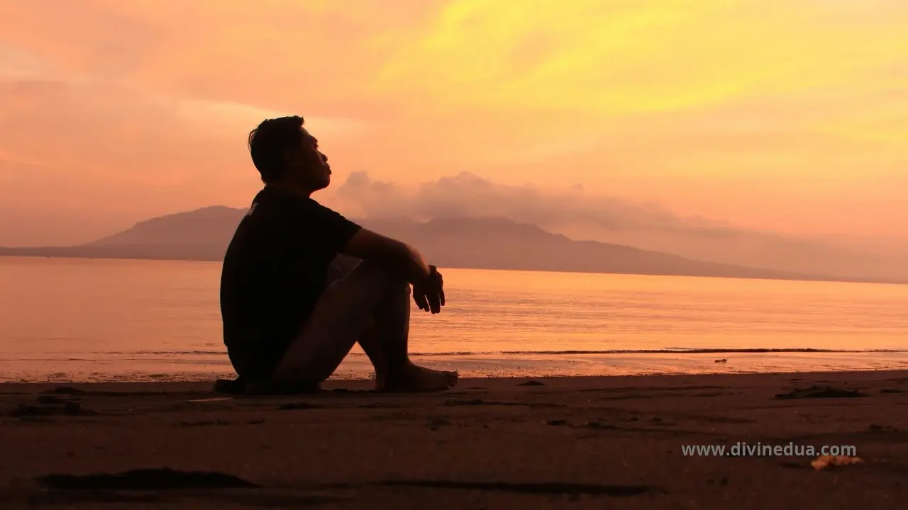 A believer reflecting and questioning whether hardship is a test or punishment