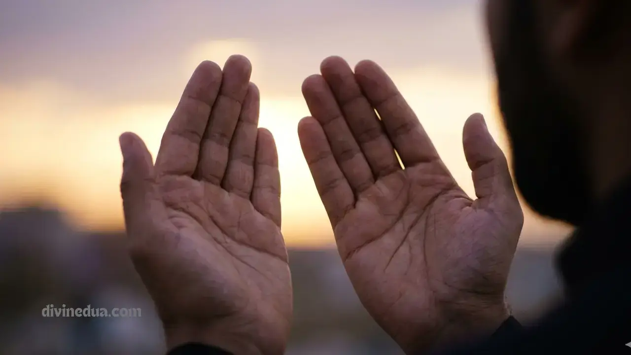 Sincere hands raised in dua seeking Allah's response during the most blessed times